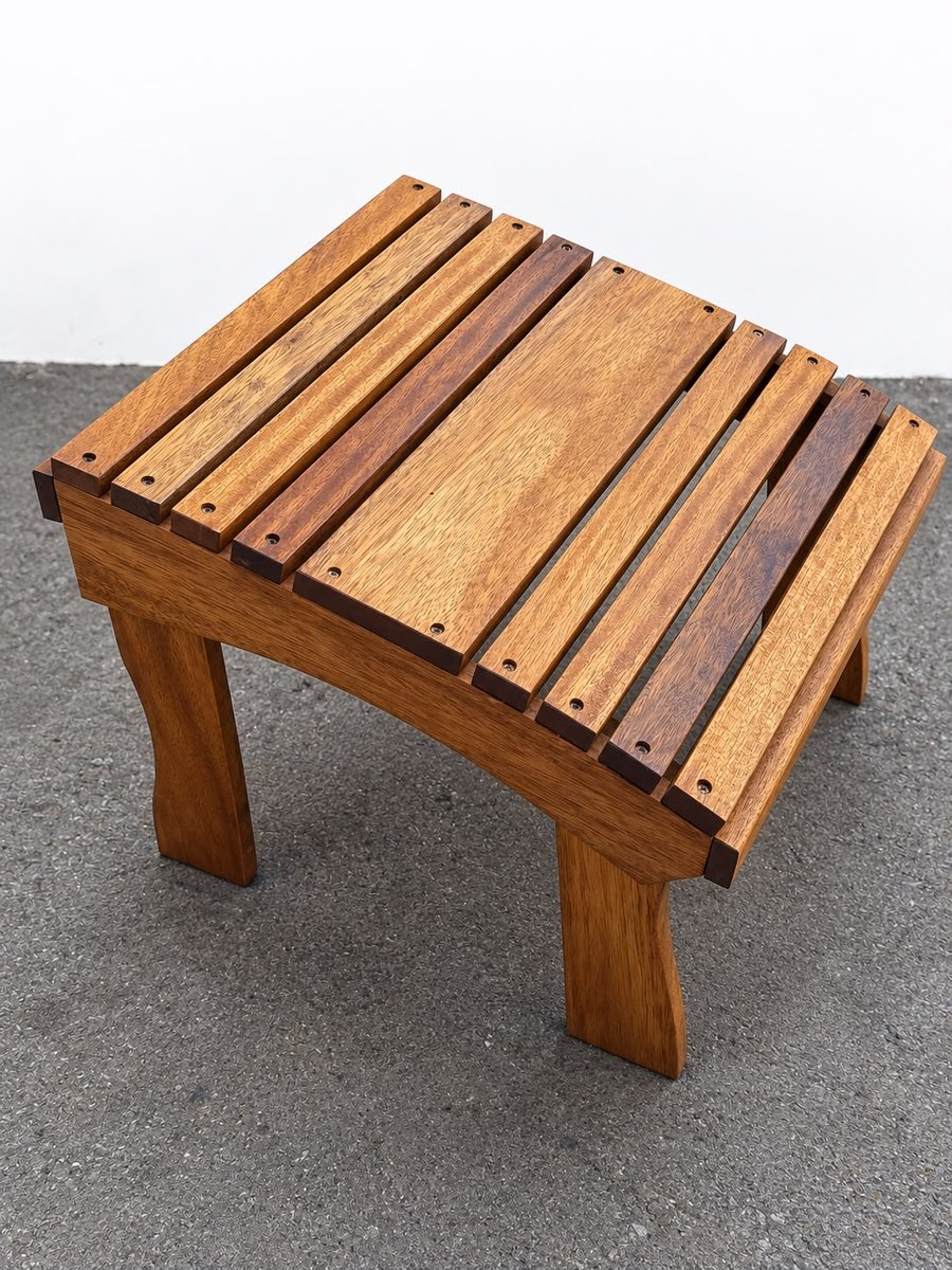Matching footstool made by Terry
